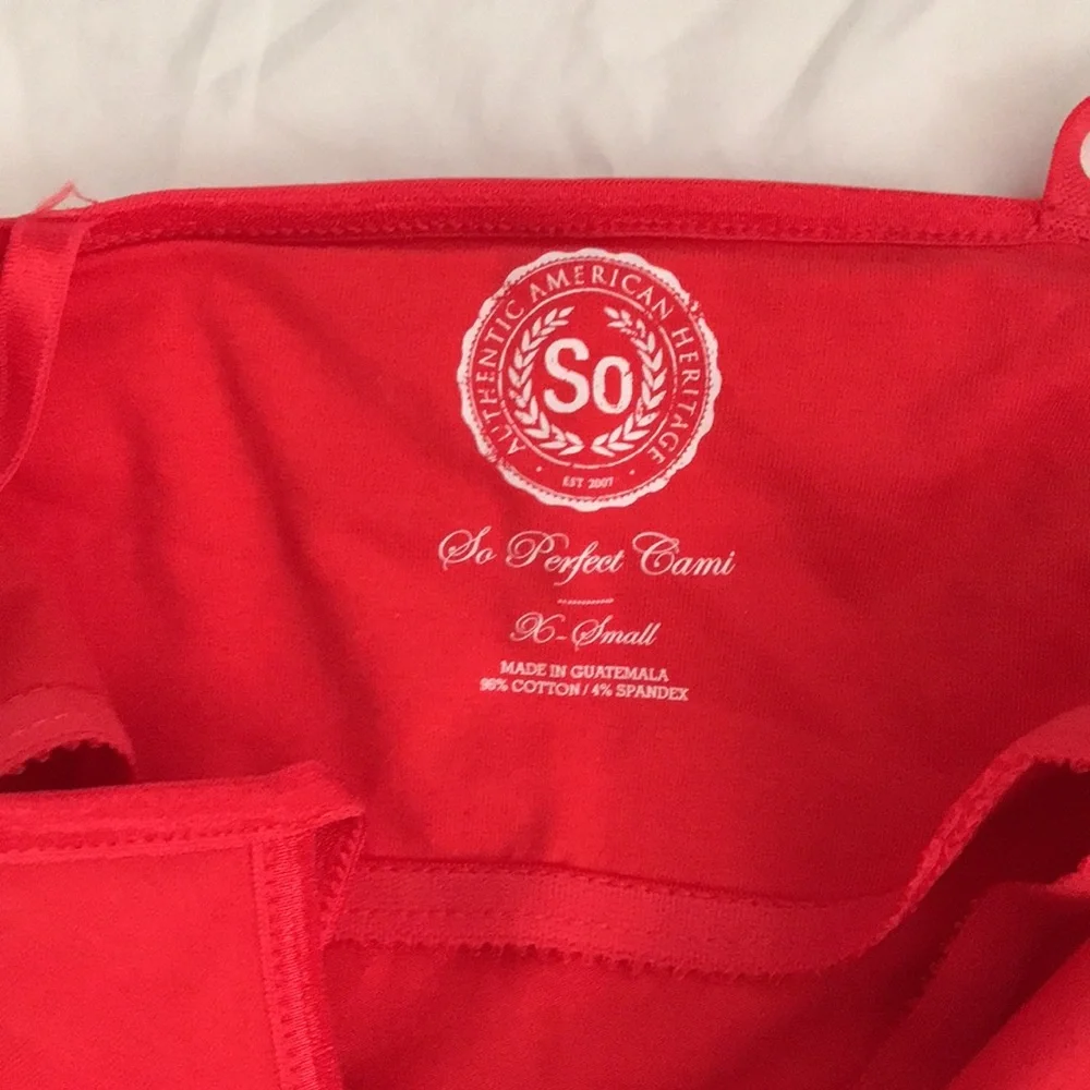 Red cami - Picture 4 of 5